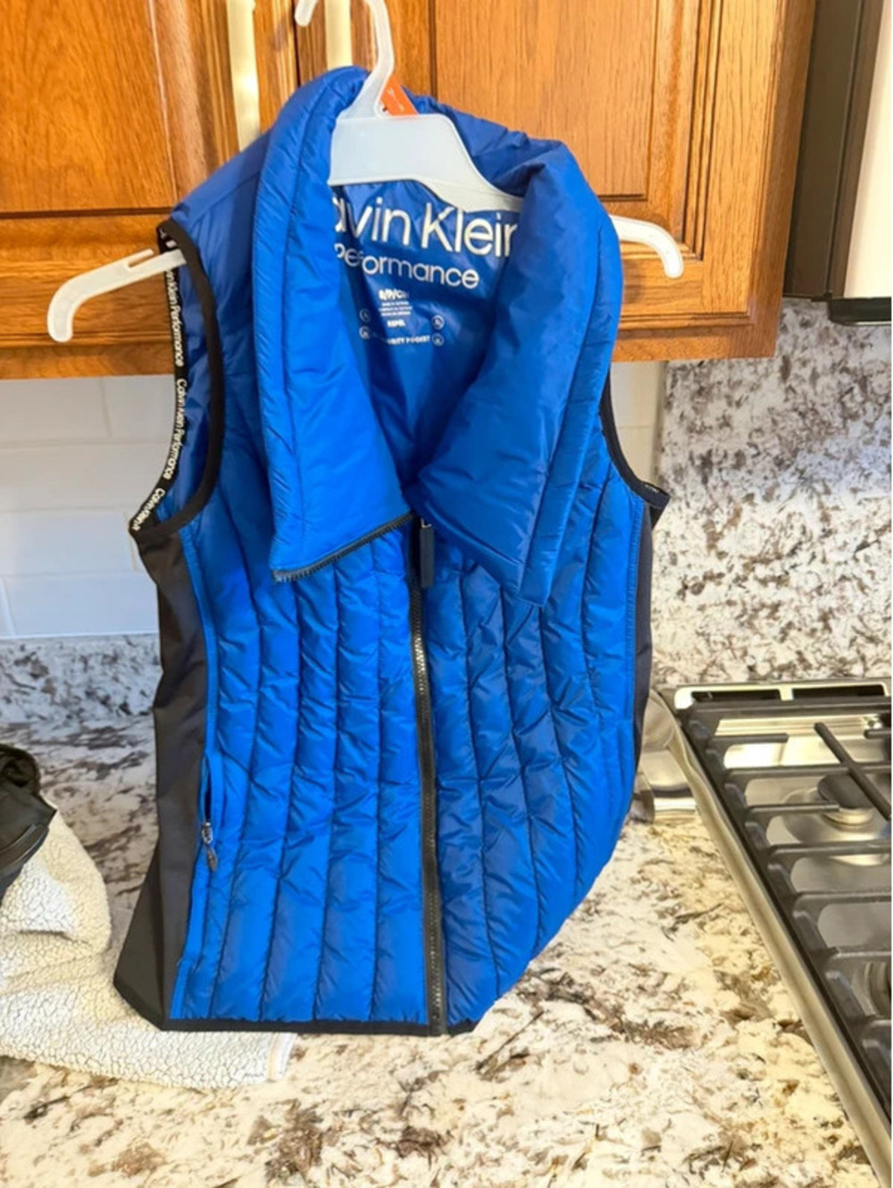 Calvin Klein Performance Women’s small  Royal Blue Quilted Puffer Vest small
